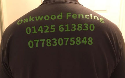 Digger and driver hire by Oakwood Fencing